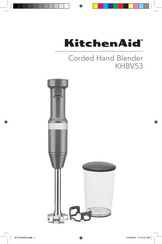 KitchenAid KHBV53 Manual De Instrucciones