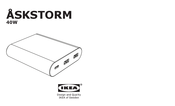 Ikea ASKSTORM Manual Del Usuario