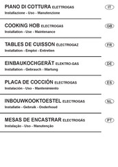 Fulgor Milano QLH 906 G WK Instalación, Uso, Mantenimiento