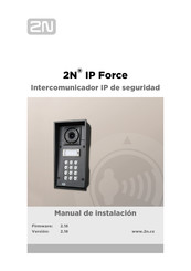 2N IP Force Manual De Instalación