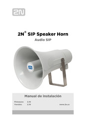 2N Audio SIP Manual De Instalación