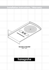 Hansgrohe Raindance E 273731 Serie Manual Del Usuario