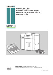 Bayer ADVIA 60 OT Manual De Uso