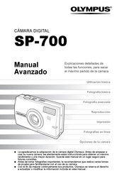 Olympus SP-700 Manual Avanzado