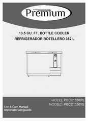 Premium PBCC1350XS Manual De Uso Y Cuidado