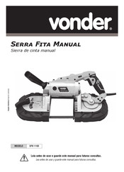 vonder SFV 1100 Manual De Instrucciones