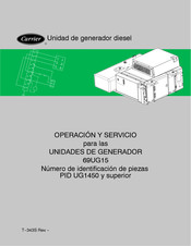 Carrier 69UG15-050S-06 Operación Y Servicio