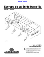 Land Pride BB0548 Manual Del Operador