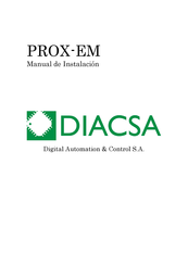 Diacsa Prox-EM 16 Manual De Instalación