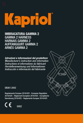 Kapriol Gamma 2 Instrucción E Información Del Fabricante