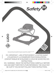 Safety 1st LUDO Manual Del Usuario