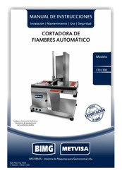 METVISA CFH.300 Manual De Instrucciones