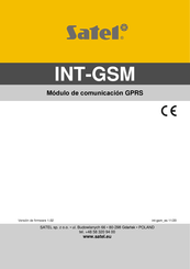 Satel INT-GSM Manual Del Usuario