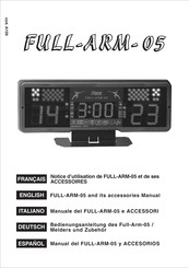 Favero FULL-ARM-05 Manual Del Usuario