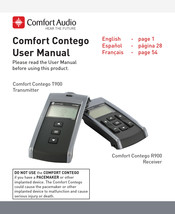 Comfort audio Contego T900 Manual De Usuario