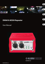 Klark Teknik DN9610 AES50 Manual Del Usuario