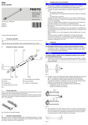 Festo KSK Serie Instrucciones. Utilización