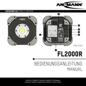 ANSMANN FL2000R Instrucciones De Servicio Originales