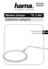Hama FC 5 Alu Instrucciones De Operación