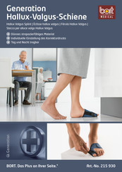 bort medical Hallux Valgus Manual Del Usuario