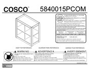 Cosco 5840015PCOM Manual Del Usuario