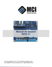 MCI electronics RPIO V1 Manual De Usuario