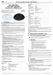 elsner elektronik Sewi KNX AQS/TH-D Datos Técnicos E Instrucciones De Instalación