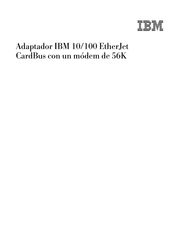 IBM 10 EtherJet Manual Del Usuario