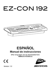 JBS EZ-CON 192 Manual De Instrucciones