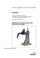 KSB AmaRoc Manual De Instrucciones De Servicio/Montaje