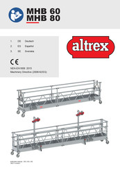 Altrex MHB 60 Manual Del Usuario