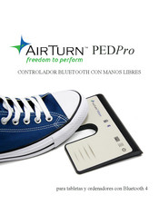 AirTurn PEDpro Manual De Instrucciones