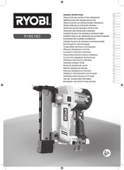 Ryobi R18S18G Traducción De Las Instrucciones Originales