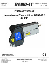 Band-it IT6000-C Manual De Operación