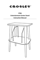 Crosley ST Manual De Instrucciones