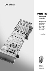 Festo CPX-2AE Serie Manual De Instrucciones