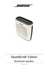 Bose SoundLink Colour Guia Del Propietario