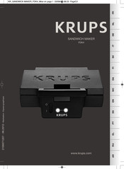 Krups FDK451 Manual De Instrucciones