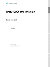 GRASS VALLEY INDIGO AV Mixer Guia De Inicio Rapido