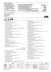 Abb MS165 Instrucciones De Montaje