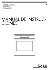 AEG PROCOMBI PLUS BS8356801 Manual De Instrucciones