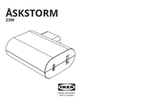 IKEA ÅSKSTORM 23W Manual De Instrucciones