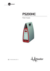 Hoefer PS200HC Manual De Instrucciones