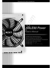 NZXT HALE90 Power Manual Del Usuario