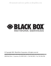 Black Box Telco Manual De Instrucciones