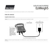 Tru-Test EziWeigh5 Guia De Inicio Rapido