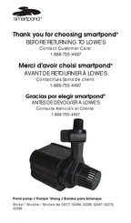 Smartpond 52280 Manual De Instrucciones