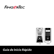 FingerTec AC900 Guia De Inicio Rapido