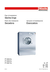 Miele PT 8503 EL Instrucciones De Instalación