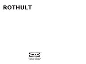 IKEA ROTHULT Manual De Instrucciones